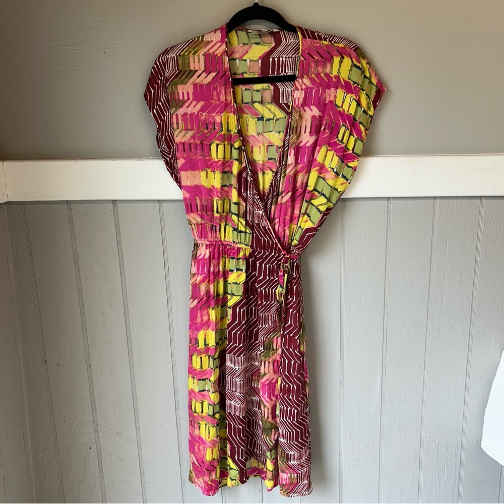 Tucker wrap dress